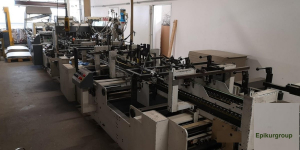 Лінія автоматичної фальцовки склейки BOBST, Модель: 110 M II Мatic.