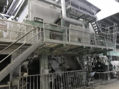 A complete line for the production of sanitary and hygienic types of paper. PRM with Crescent former. Roll paper width: 3150 mm. Speed: 1700 m/min.