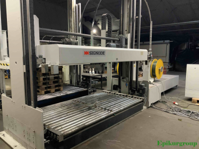 Signode automatic binding press, type GCU 3-24 MHC ID.