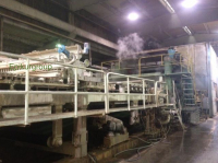 Fluting and Test-liner production plant. Paper machine with a cutting width of 2500 mm. Weight of manufactured products: 80-150 g/m². Manufacturer: WUMBURTON-HOLGATE (Great Britain).