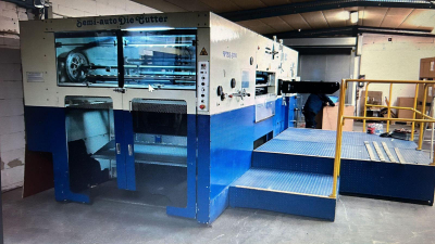 Semi-automatic cutting press WOOK IL, model WTNS-S. Production - South Korea